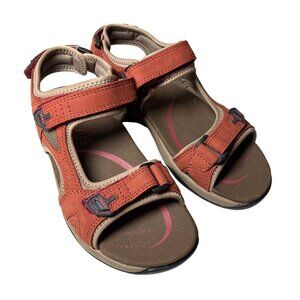 abeo Huntington Sandal Size 7 Narrow Sport Comfort Spice Hiking Walking Shoe